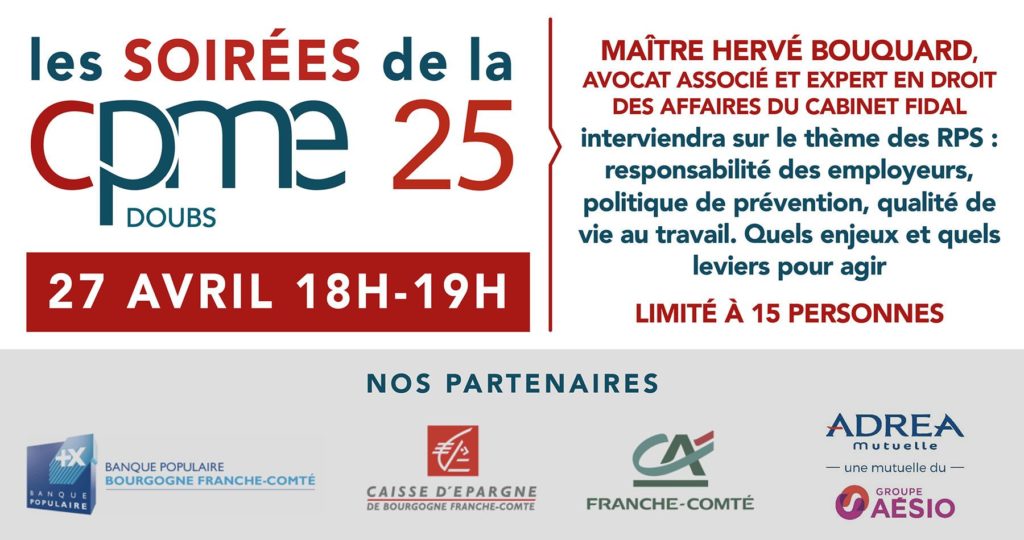 les soirées de la CPME 25